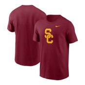 USC Trojans Men's Nike Cardinal SC Interlock Cotton Logo T-Shirt